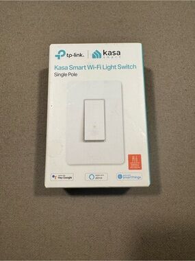 TP-Link HS200 Smart Light Switch Box - Teal and White